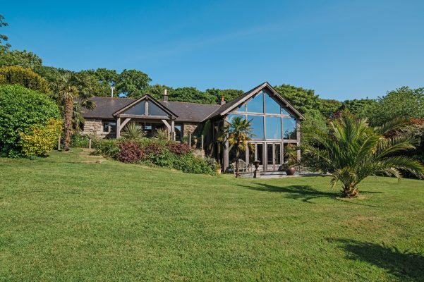 A Beautiful Timber Home Set In A Wildflower Meadow That Comes With 18 Acres Of Glorious Cornwall Countryside