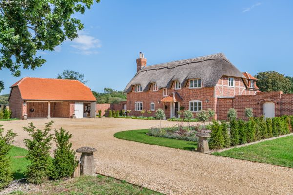 Red-Brick Walls, A Thatched Roof, A Barn And An EPC Rating Of A. This Home Of The Future In Dorset Looks Suspiciously Like The Past