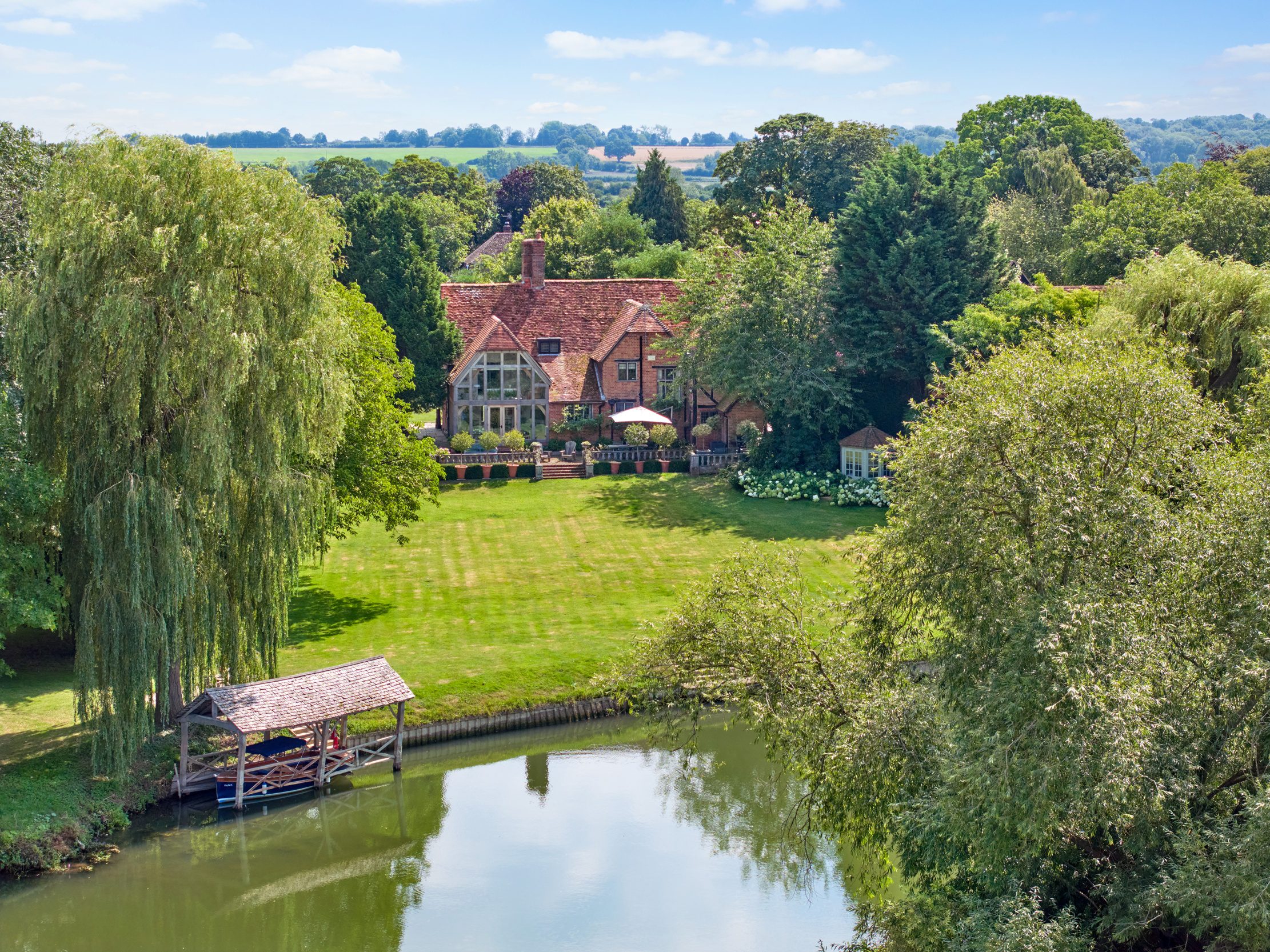 Rowing Past Dreams: An Idyllic Riverside Home With A Boathouse, Croquet Pitch And Olympic Pedigree