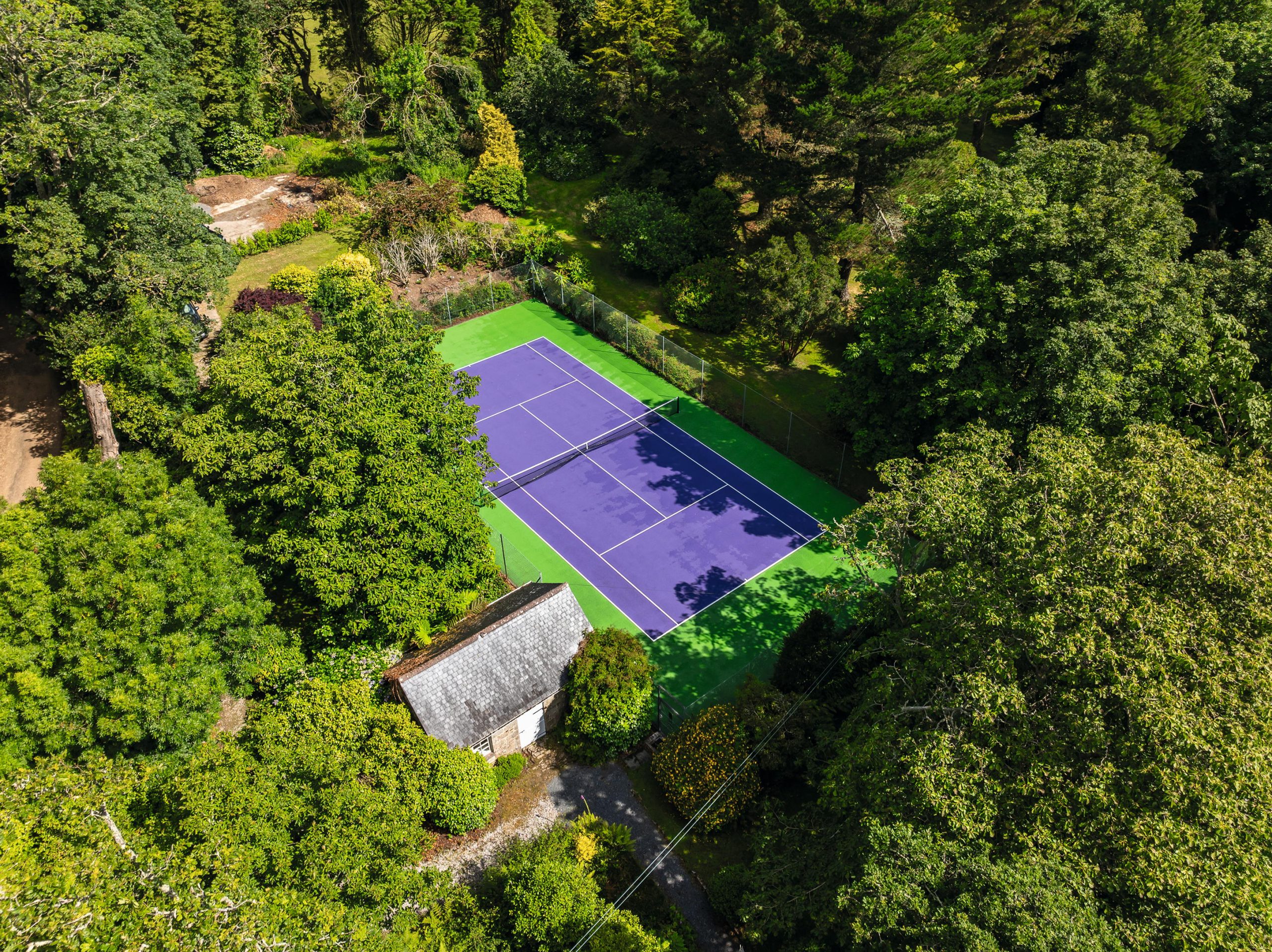 Four Country Houses With Their Own Tennis Courts, As Seen In Country Life
