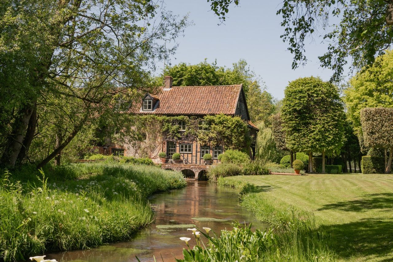 This Converted Mill Is The Epitome Of Bucolic Beauty And Its Grounds Were Masterminded By One Of The Finest Garden Designers Alive Today