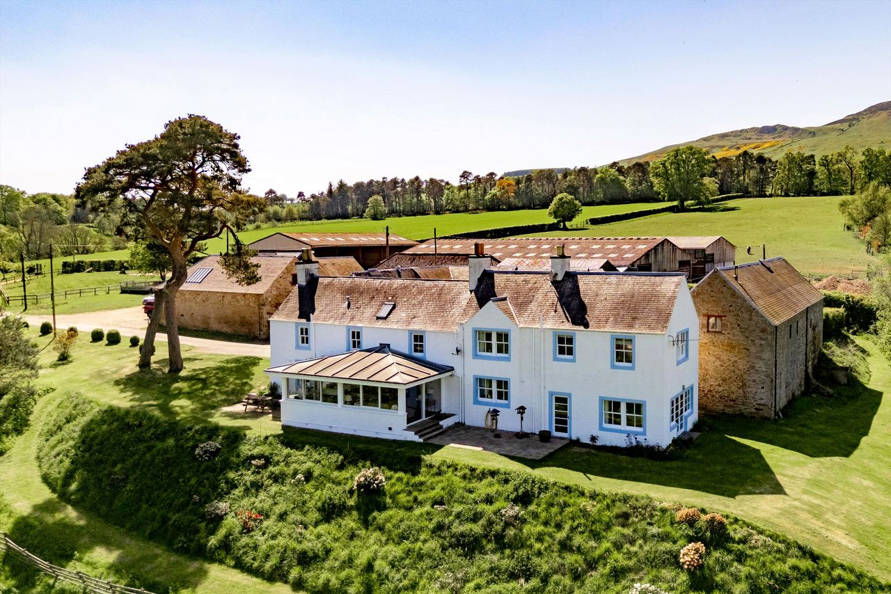 A Beautiful Old Farmhouse In 15 Acres Of Breathtaking Scottish Scenery, For Sale At Just £825,000